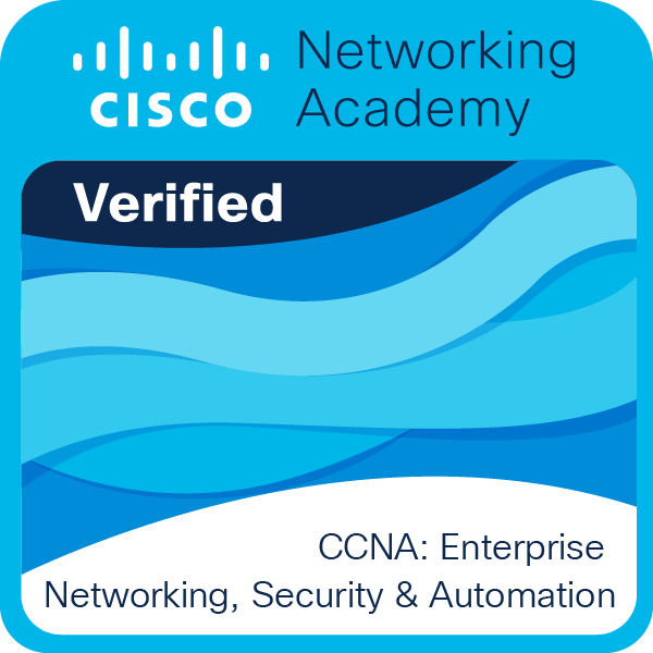 Badge CCNA Enterprise Networking, Security & Automation